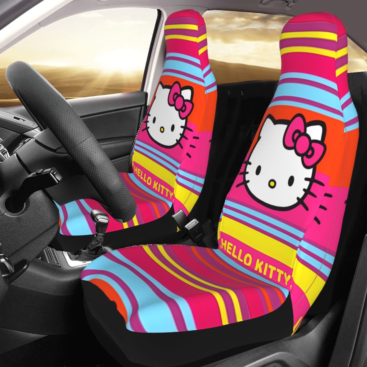 Hello Kitty Stripe Pattern Uni - огляд і ціна Cosplay Prop Patterns