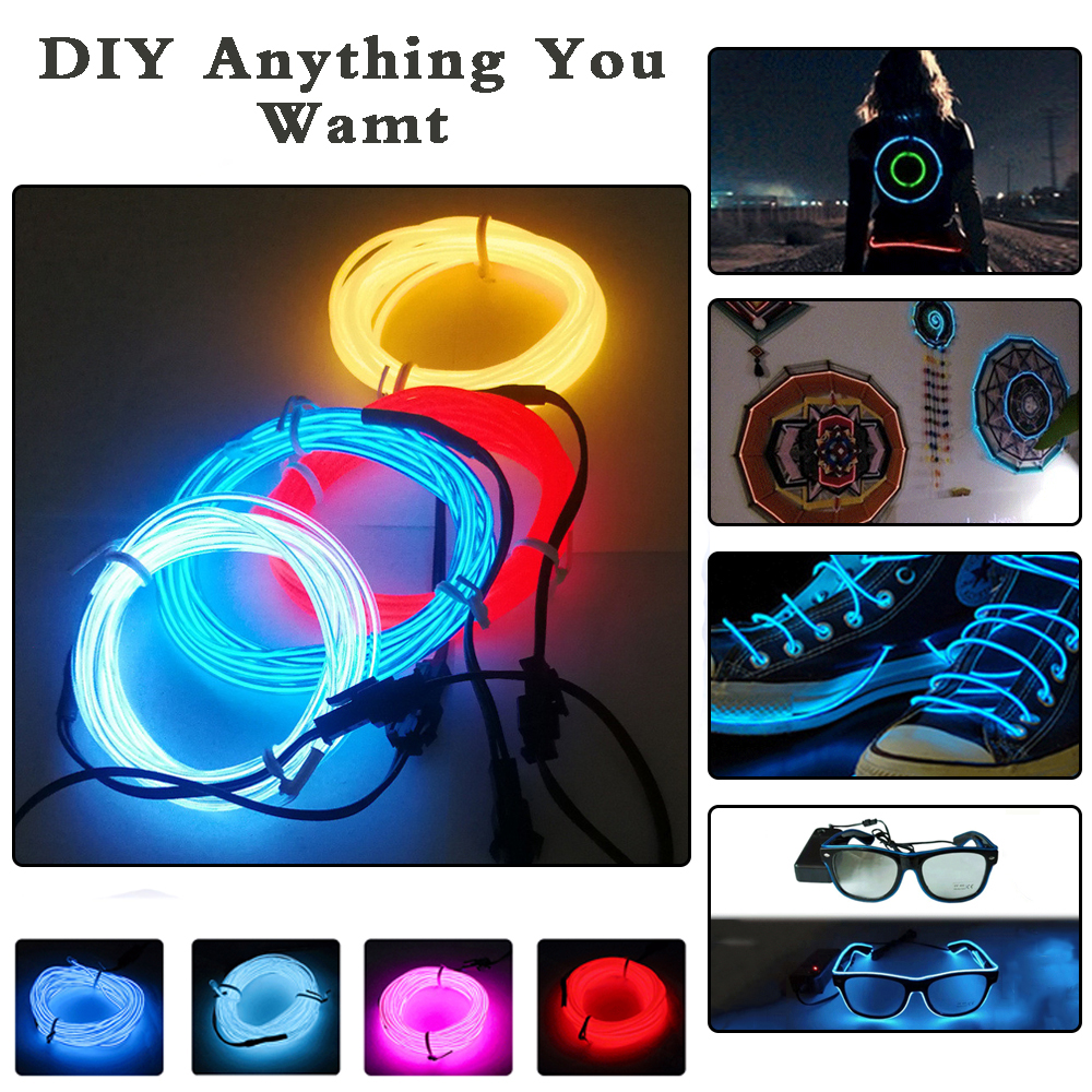 LED Neon Christmas Ball DIY Co - огляд і ціна Led El Wire