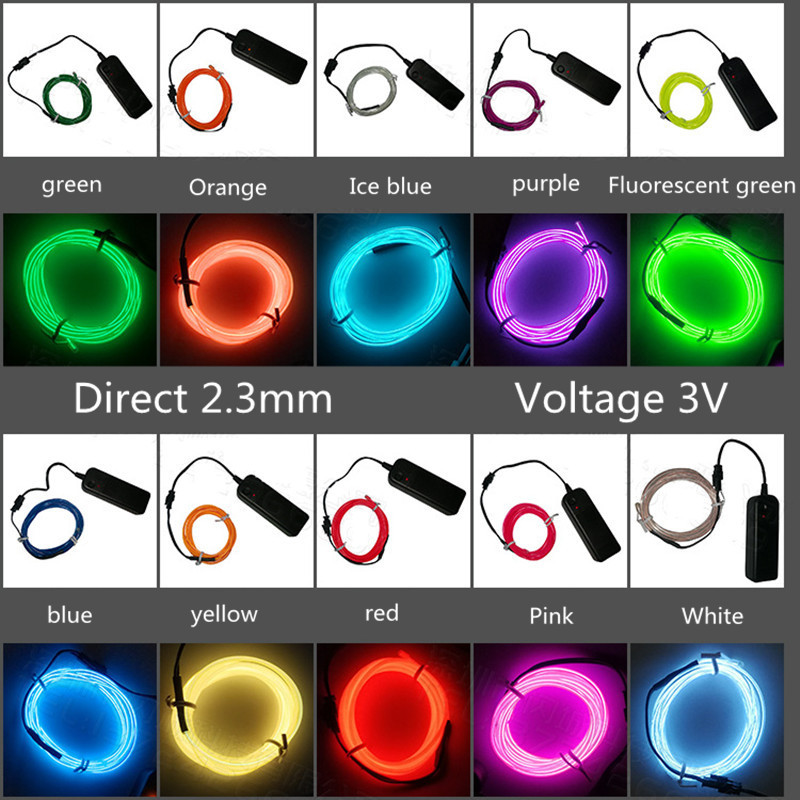 LED Neon Christmas Ball DIY Co - огляд і ціна Led El Wire