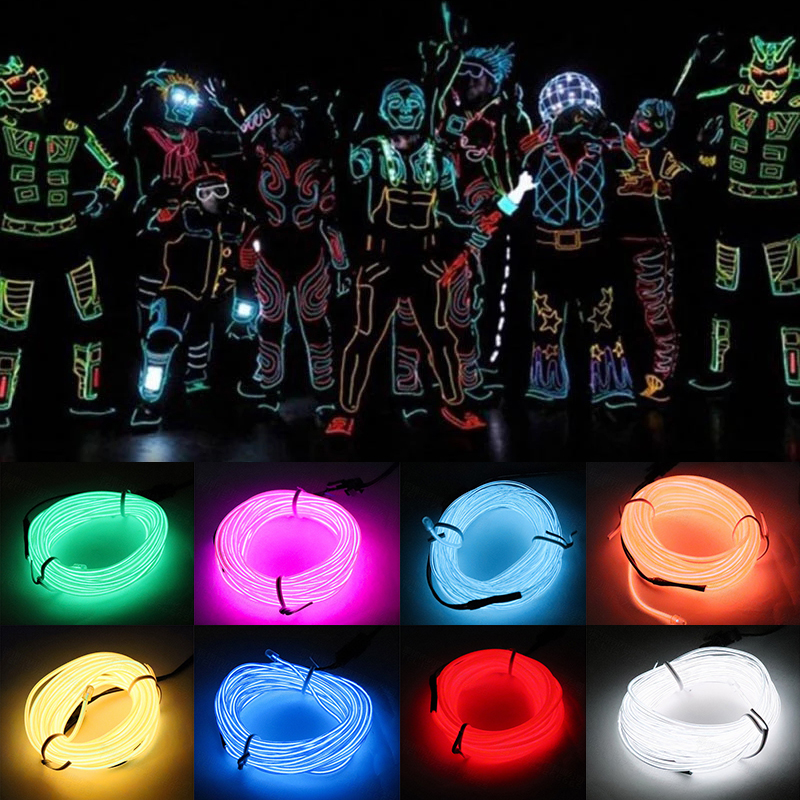 LED Neon Christmas Ball DIY Co - огляд і ціна Led El Wire